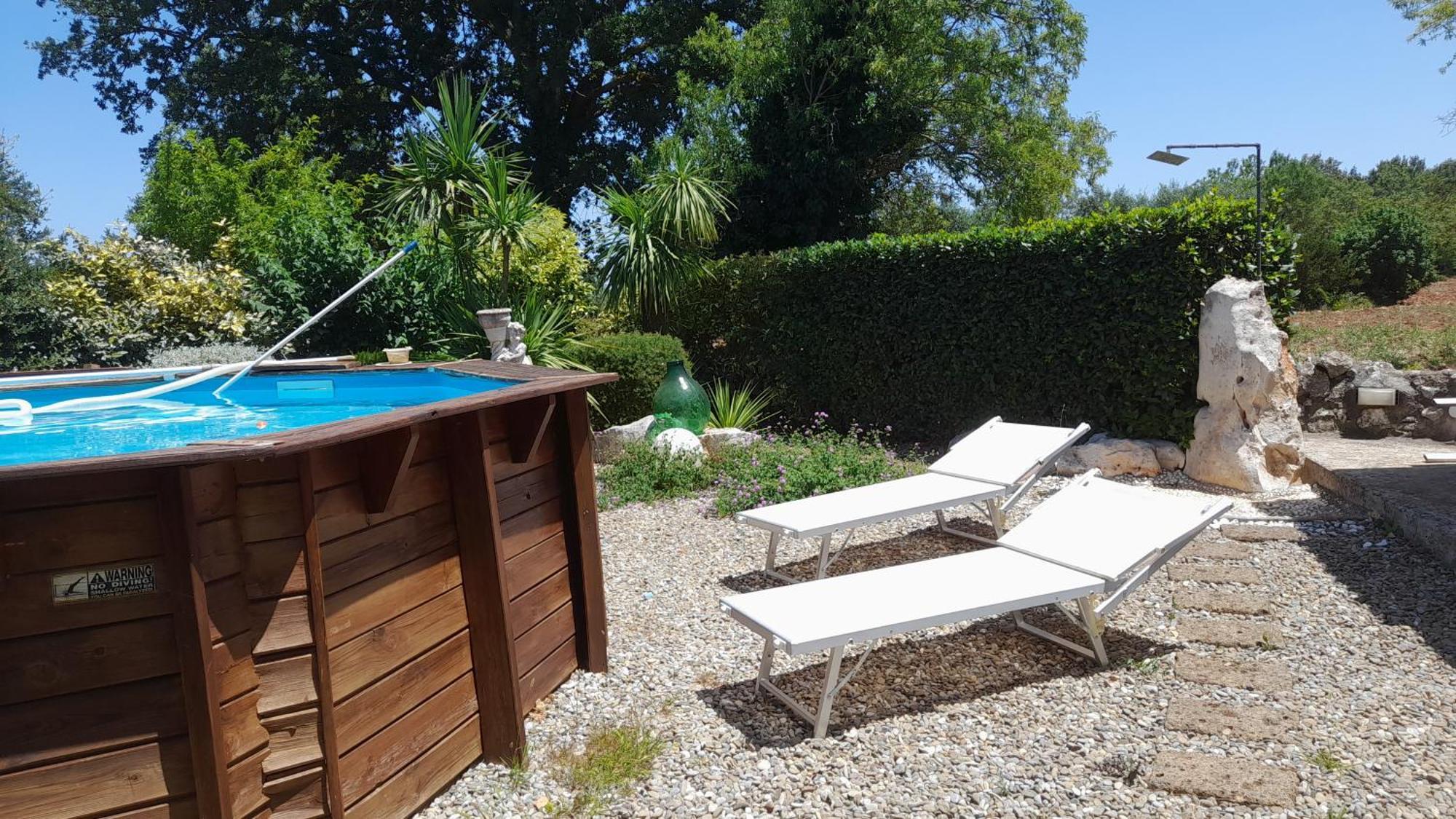 לוקורוטונדו Villa Nonna Nina By La Puglia In Un Trullo מראה חיצוני תמונה